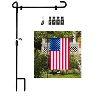 garden flag stand garden flag pole holder banner flagpoel for outdoor yard lawn garden for thanksgiving garden flag frame
