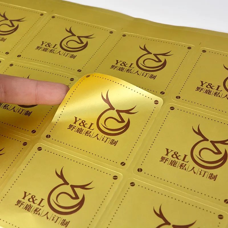 ПЭТ с золотой проволокой рисунок индивидуальным логотипом | Канцтовары для офиса