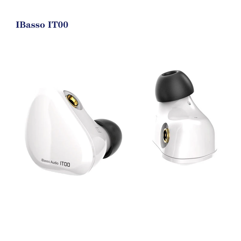 Проводные наушники вкладыши IBasso IT00 3 5 мм Hi Fi динамические с разъемом MMCX для