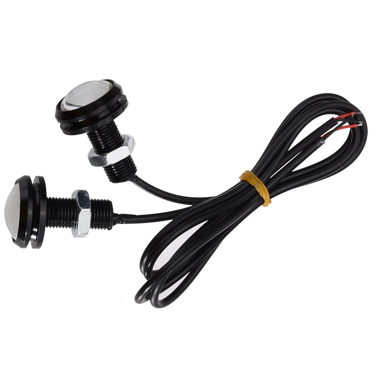 2pcs/set 23mm Red LED 12V Eagle Eye Brake Running Light Parking Signal Car Source | Автомобили и мотоциклы