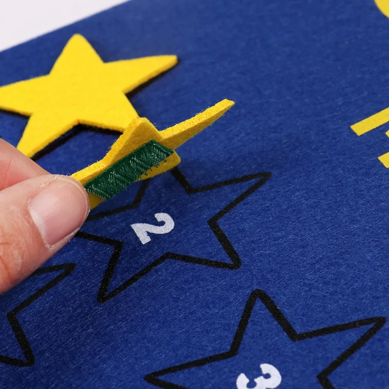 2020 новые ИД Мубарак 30 дней Рождественский календарь висящие войлочные с обратным