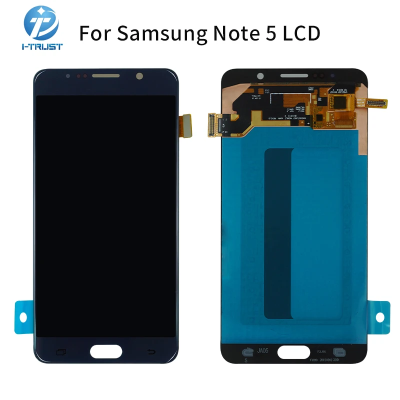 10 шт. OLED LCD для Samsung Galaxy Note 5 дисплей 7 &quotSamsung N920A N920F сенсорный экран в сборе|Экраны