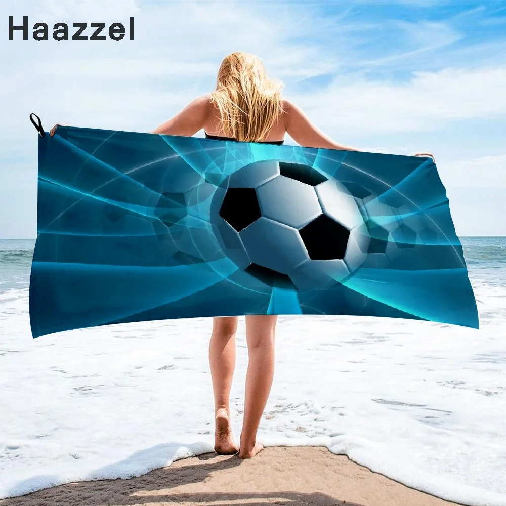 Банное полотенце из микрофибры с принтом | Спорт и развлечения