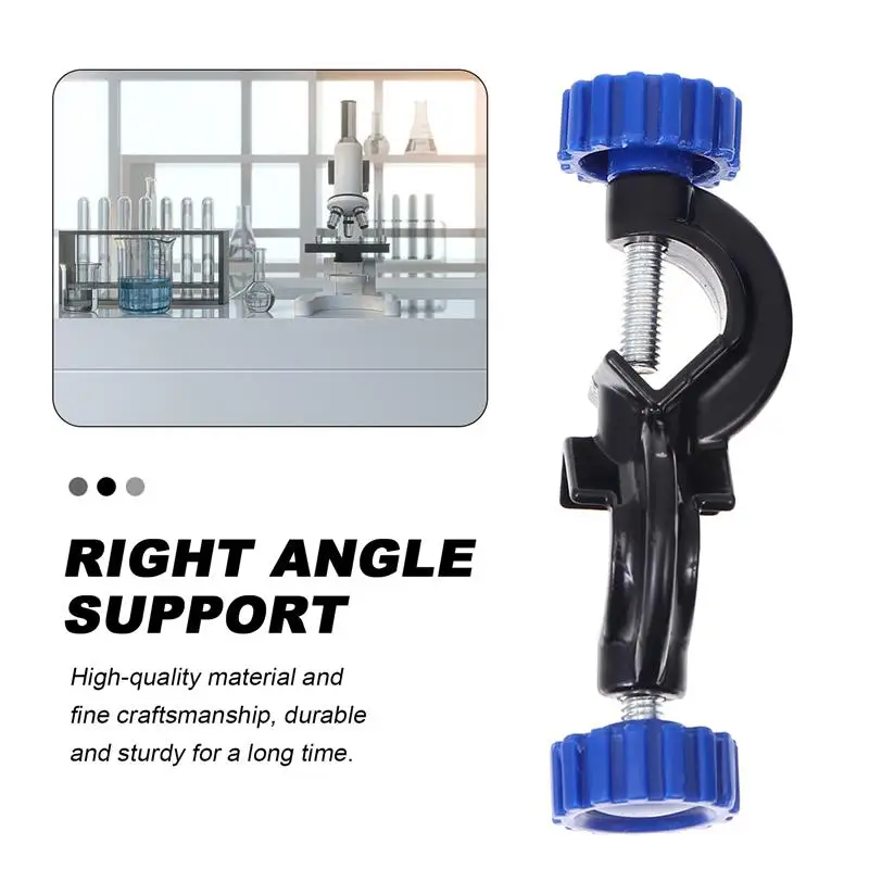 

2Pcs Lab Stand Clamp Holder Adjustable Lab Clip Holder Laboratory Supplies