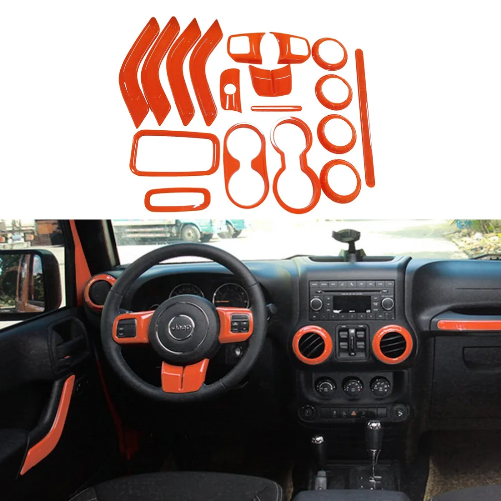 18 шт. полный комплект отделки интерьера дверная ручка Вентиляционная решетка