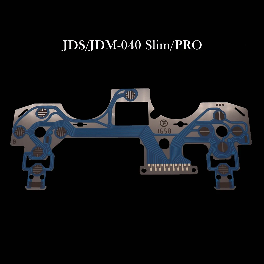 Для Dualshock PS4 Pro Slim JDM 030 040 055 проводящая пленка для контроллера клавиатуры гибкий