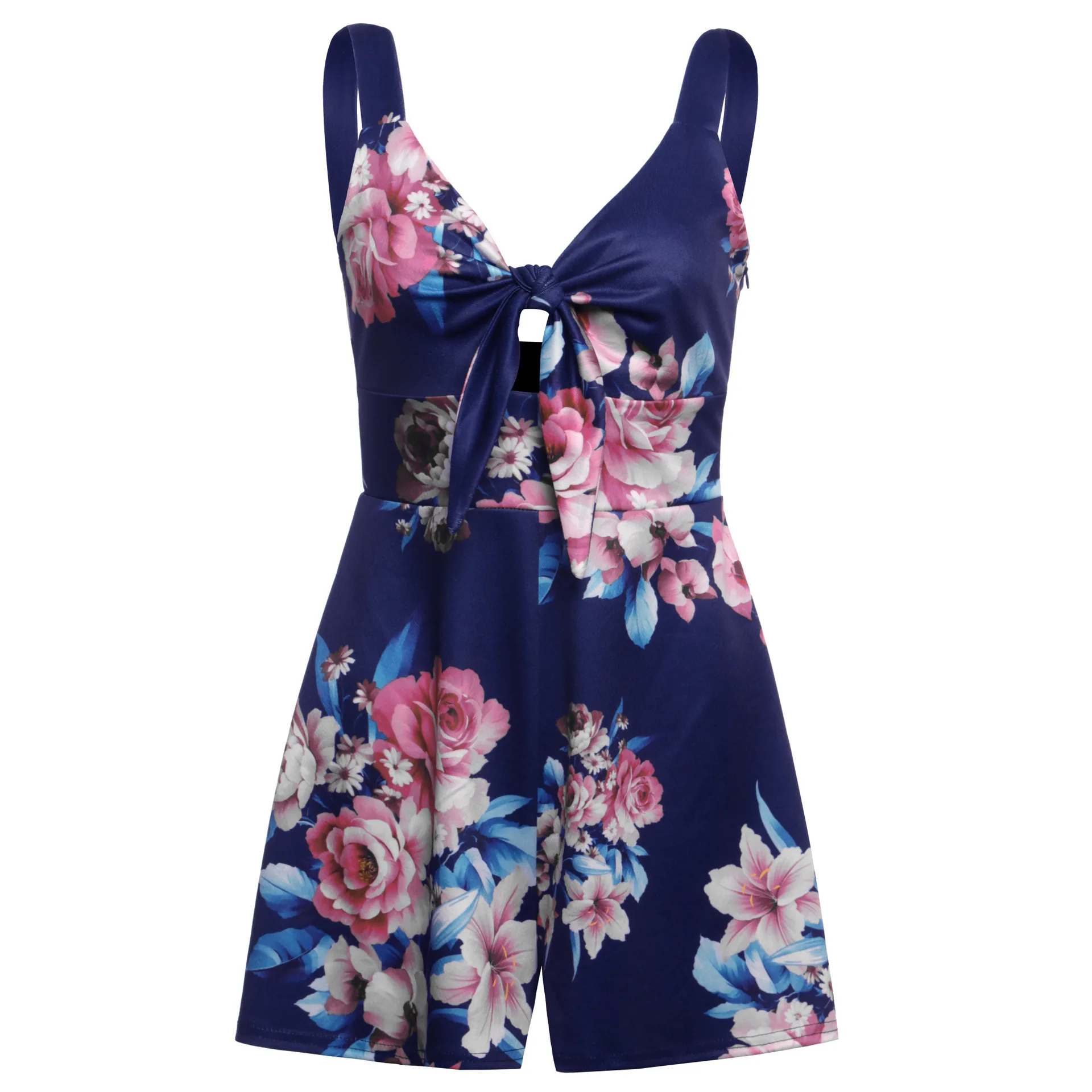 Wuhaobo сексуальный женский летний повседневный комбинезон без бретелек Женский