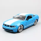 Jada большого времени 1:24 весы классические Ford Mustang GT 2010 мышцы спортивные металлические авто игрушечные автомобили-модельная игрушка в подарок для детей