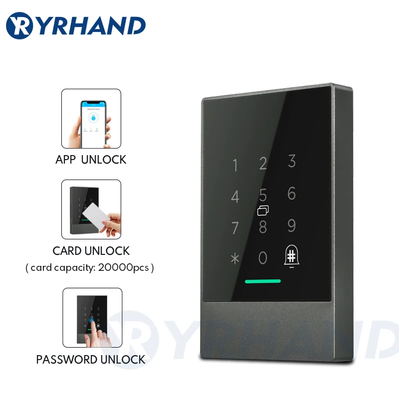 Ttlock P66 WiFi приложение считыватель доступа Электронная мебель цифровая клавиатура