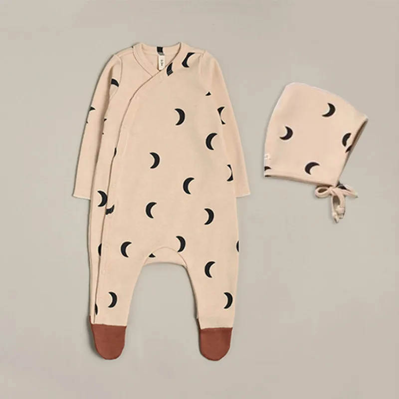 

2021 new cotton outer wear Pajamas Romper baby coveralls romper baby girl clothes
