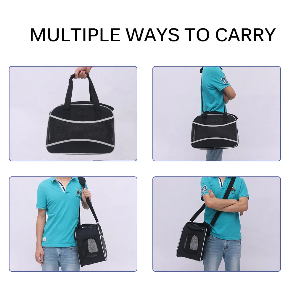 

Portable Pet Bag Polyester Pet Bag Outdoor Hand-Held Waterproof Pet Bag Pet Supplies Outdoor Pet Bag Polyester Pet Bag