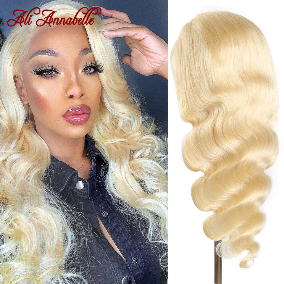 

613 Lace Frontal Wig Colored Human Hair Wigs For Women Human Hair 13x4 Lace Front Wig 4x4 Lace Closure Wig Blonde Body Wave Wigs