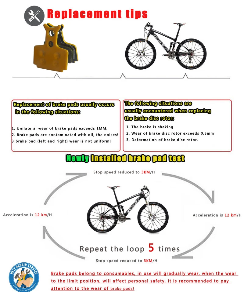 

4 Pair Ceramics MTB Mountain Bike Bicycle Disc Brake Pad FOR FORMULA MEGA THE ONE R1 RO RX C1 Accessories