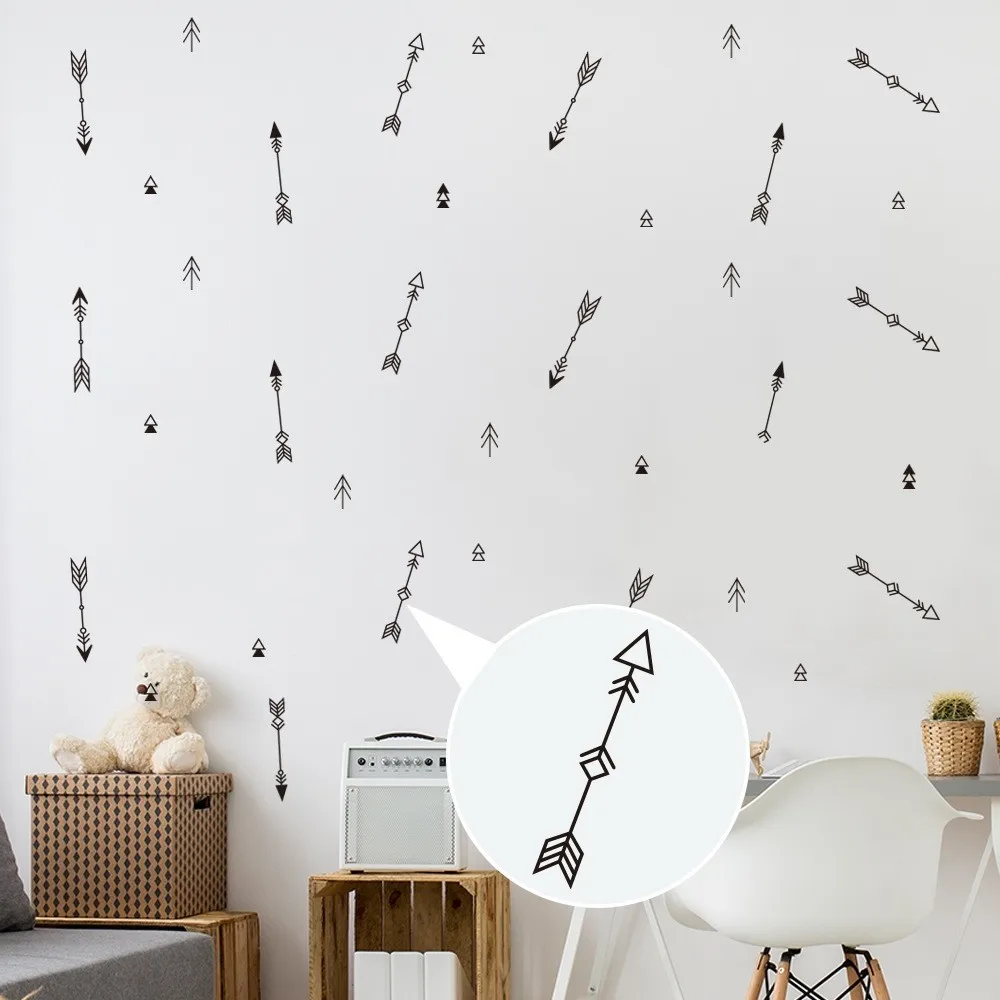 6Pcs/set Fashion PVC Cartoon Wallpaper Kid's Room Kindergarten Decorative Stickers Living Backgrund Wall Landscaping | Дом и сад