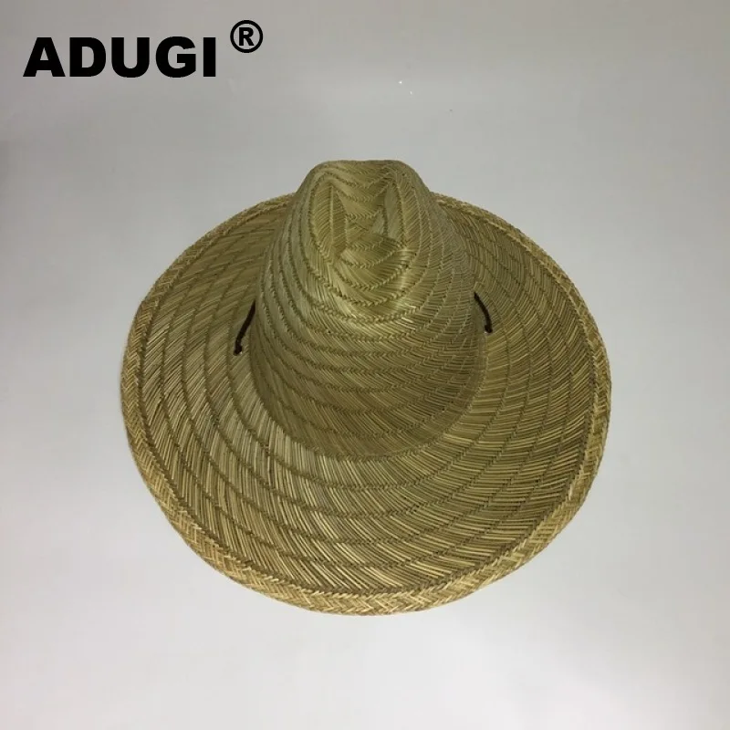 Шляпа соломенная для мужчин и женщин ковбойская шляпа в западном стиле с