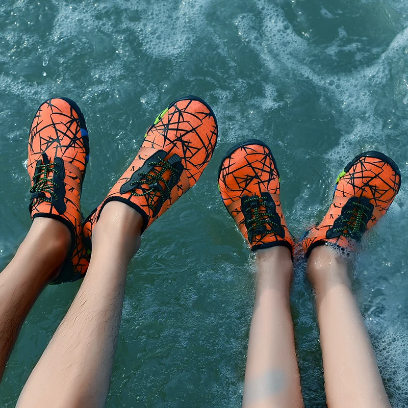 

Swimming Water Shoes Mesh Breathable Water Sports Shoes Unisex Flat Shoes Outdoor Beach Finger Sports Shoes
