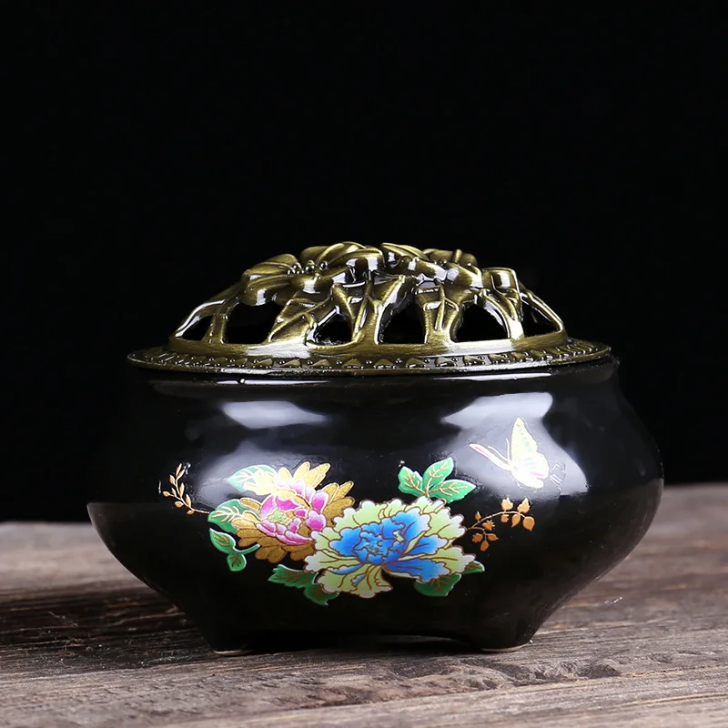 Керамическая курильница Celadon домашняя посуда Будды ароматерапия сандаловое