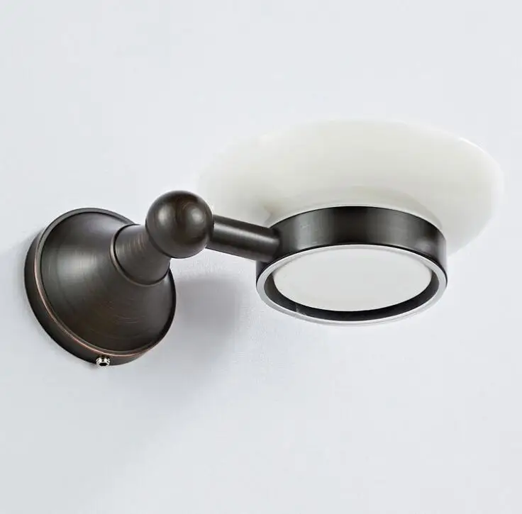 Черные мыльницы модные настенные латунные мыльные корзины бронзовая отделка ORB