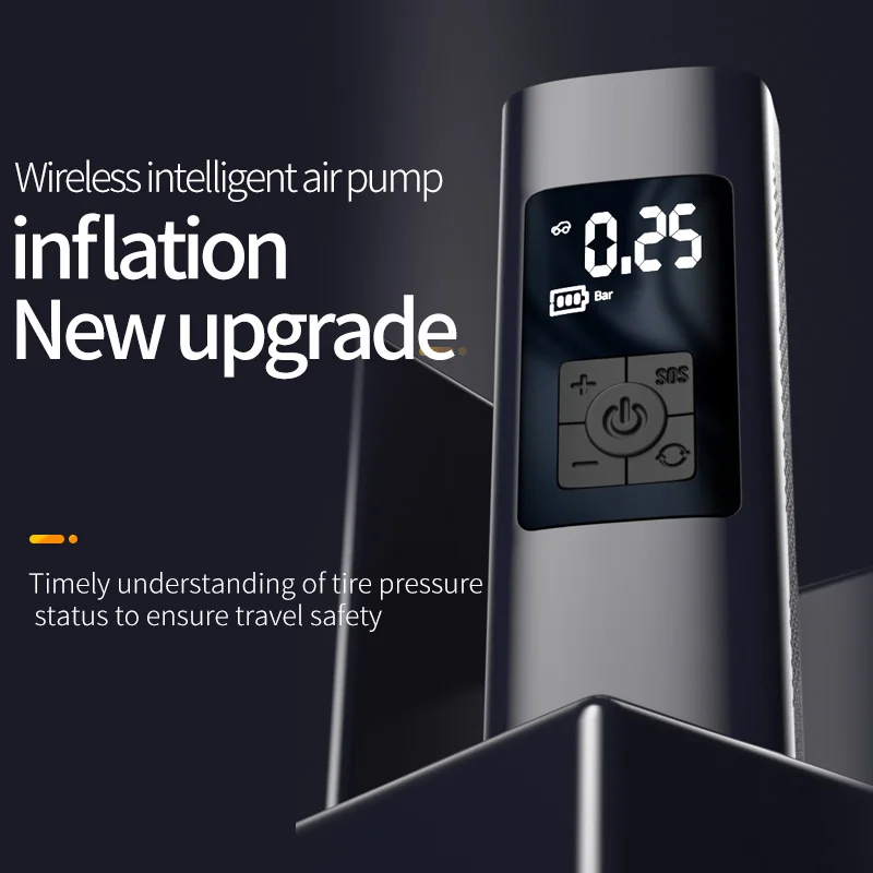 

Car Electrical Air Pump Portable Wireless & Wired Tire Inflatable Deflate Air Compressor Pump & TPMS Motorcycle Bicycle Ball