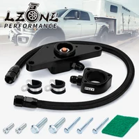 coolant bypass kit with braided hose line for 07 5 18 dodge ram all 6 7 6 7l cummins 03 07 5 9l manual diesel