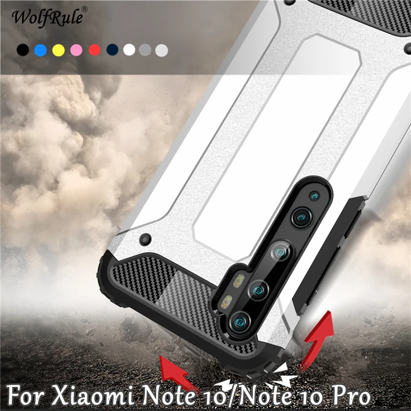 

Чехол для телефона Xiaomi Mi Note 10, полный жесткий тяжелый Гибридный чехол из поликарбоната и ТПУ Для Xiaomi Mi Note 10, чехол для телефона Xiaomi Note 10