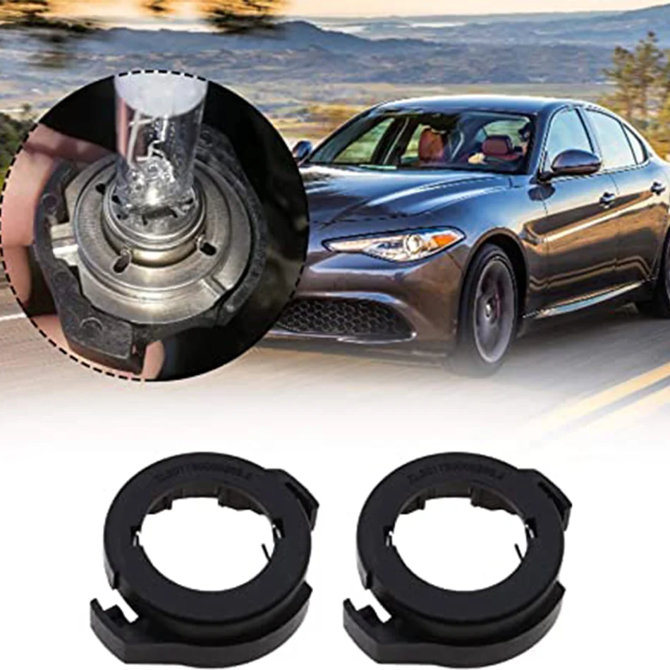 

2PCS H7 Led Headlight Bulb Base Holder Adapter Retainer Cover For Ford Escap/Kuga/passat/Ford Kuga/Renault Megane 4