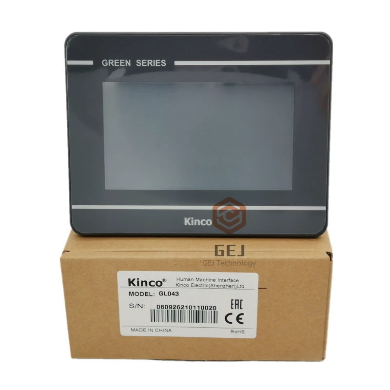 Сенсорный экран Kinco 4 3 дюйма для автоматизации серии HMI GL043 с разрешением 480*272 |