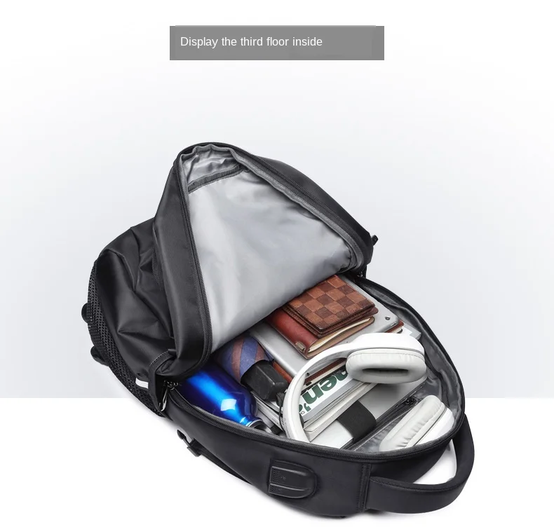 

Backpack Unisex Men's Backpack Travel Leisure Business Computer Fashion Trend Student School Bag Travel Backpack High capacity