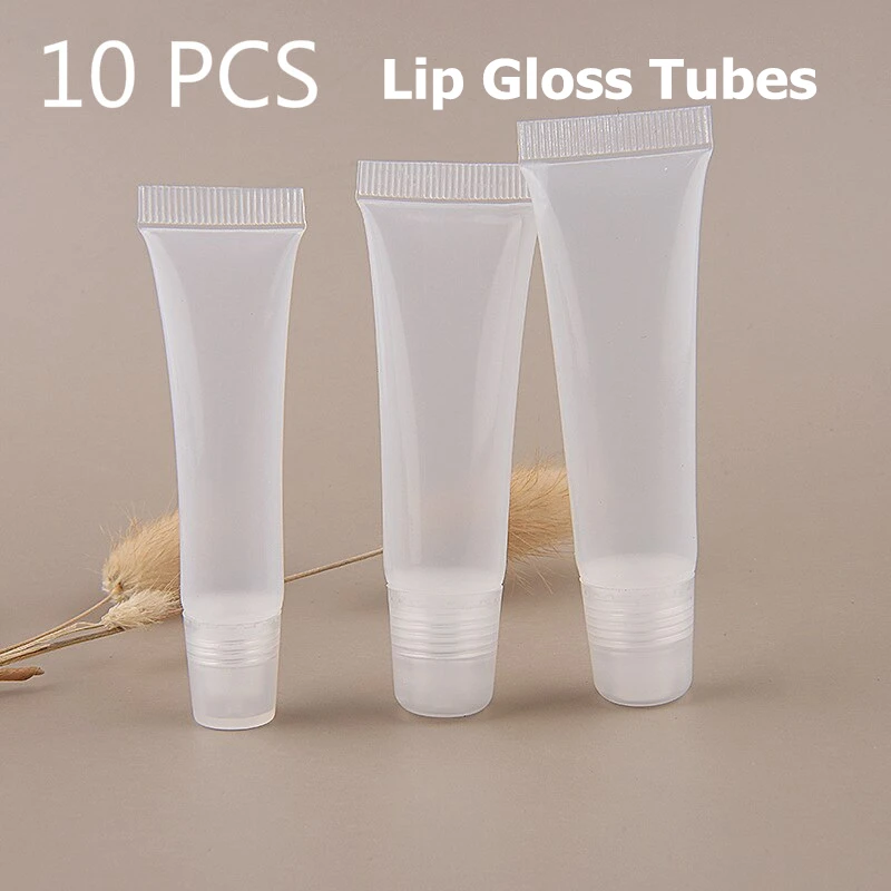 0 шт./упак. пустой контейнер для блеска губ глазурованная трубка многоразовые