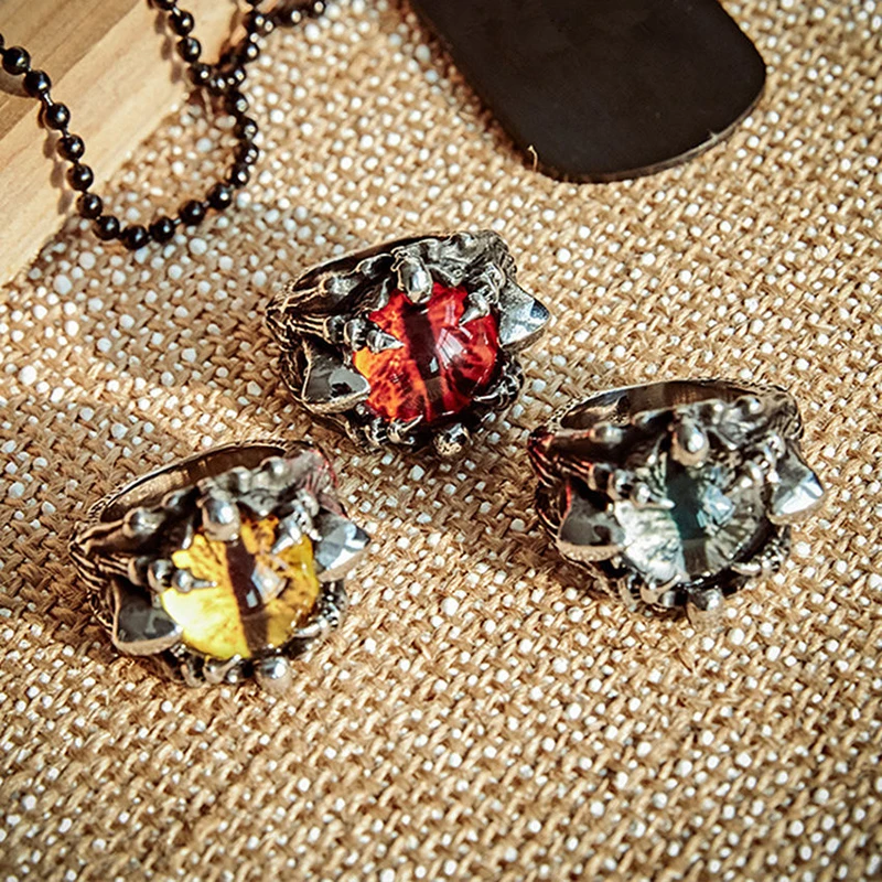 Модное мужское кольцо в виде черепа из титановой стали | Украшения и аксессуары