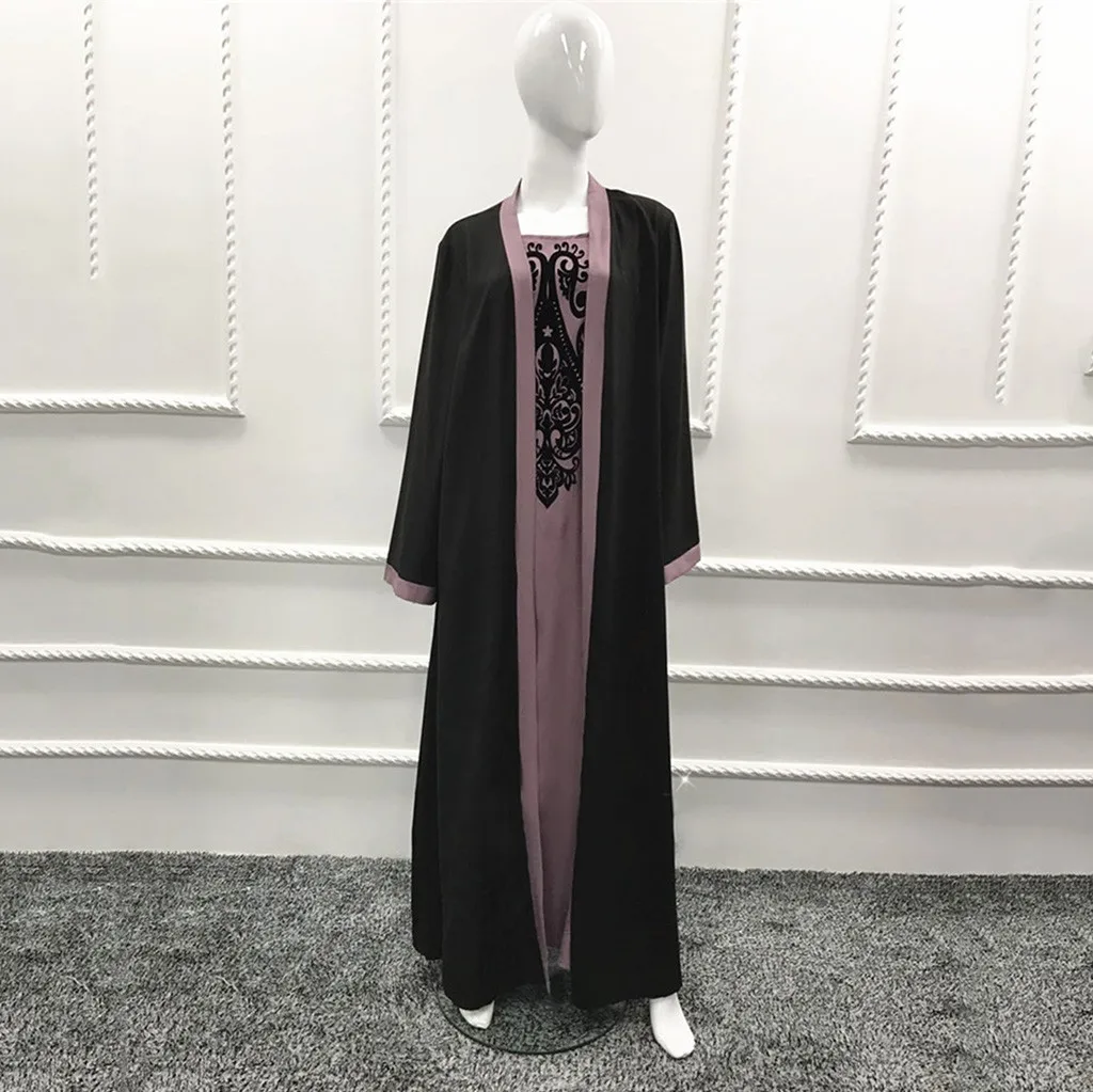 Abayas для женщин мусульманская длинная абайя красивые мусульманские платья