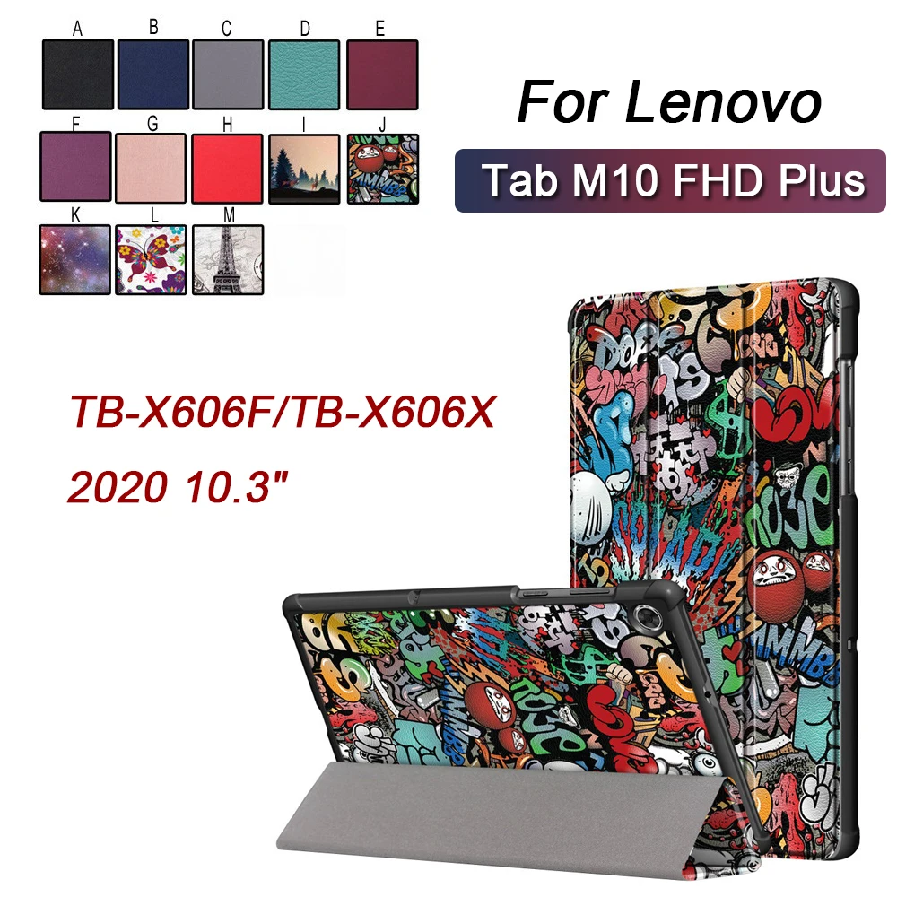 

Чехол для планшета feniors для Lenovo Tab M10 FHD Plus TB-X606F / TB-X606X 2020 10,3 дюйма, Чехлы, Магнитный флип-чехол, оболочка, чехлы