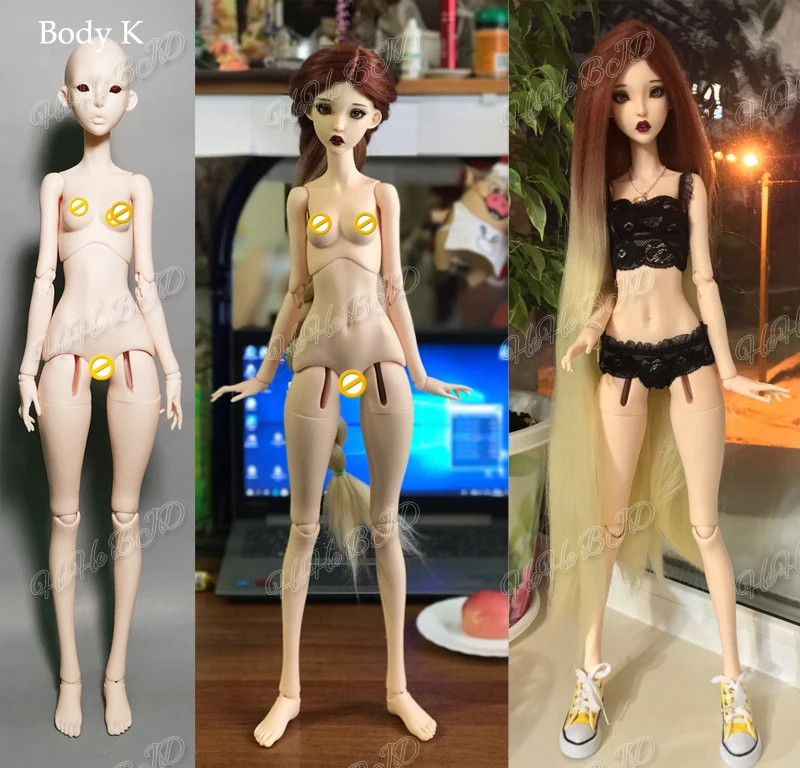 HeHeBJD 1/3 женские тела смолы BJD модные куклы Высокое качество игрушки без тела