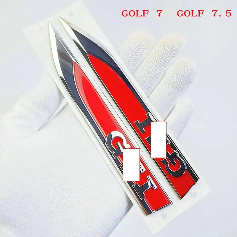 

For Golf 7 Golf 7.5 MK7 MK7.5 Leaf plate label Leaf board side mark Car sticker Original accessories 5G0 853 688