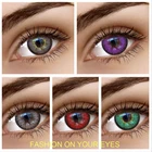 Cosplay вечерние 3 тона Классические контактные линзы модные косметические глаза контактные линзы горячая Распродажа цветные контактные линзы для глаз