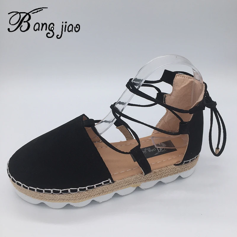 

Сандалии женские холщовые, плоская подошва, ремешок на щиколотке, повседневная обувь, модные летние босоножки, Размеры 35-43