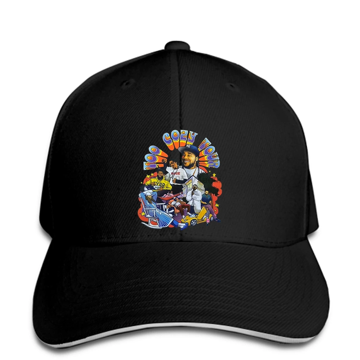 

Baseball cap Limited A$ap mob tour asap mob playboi carti asap ferg asap rocky too cozy