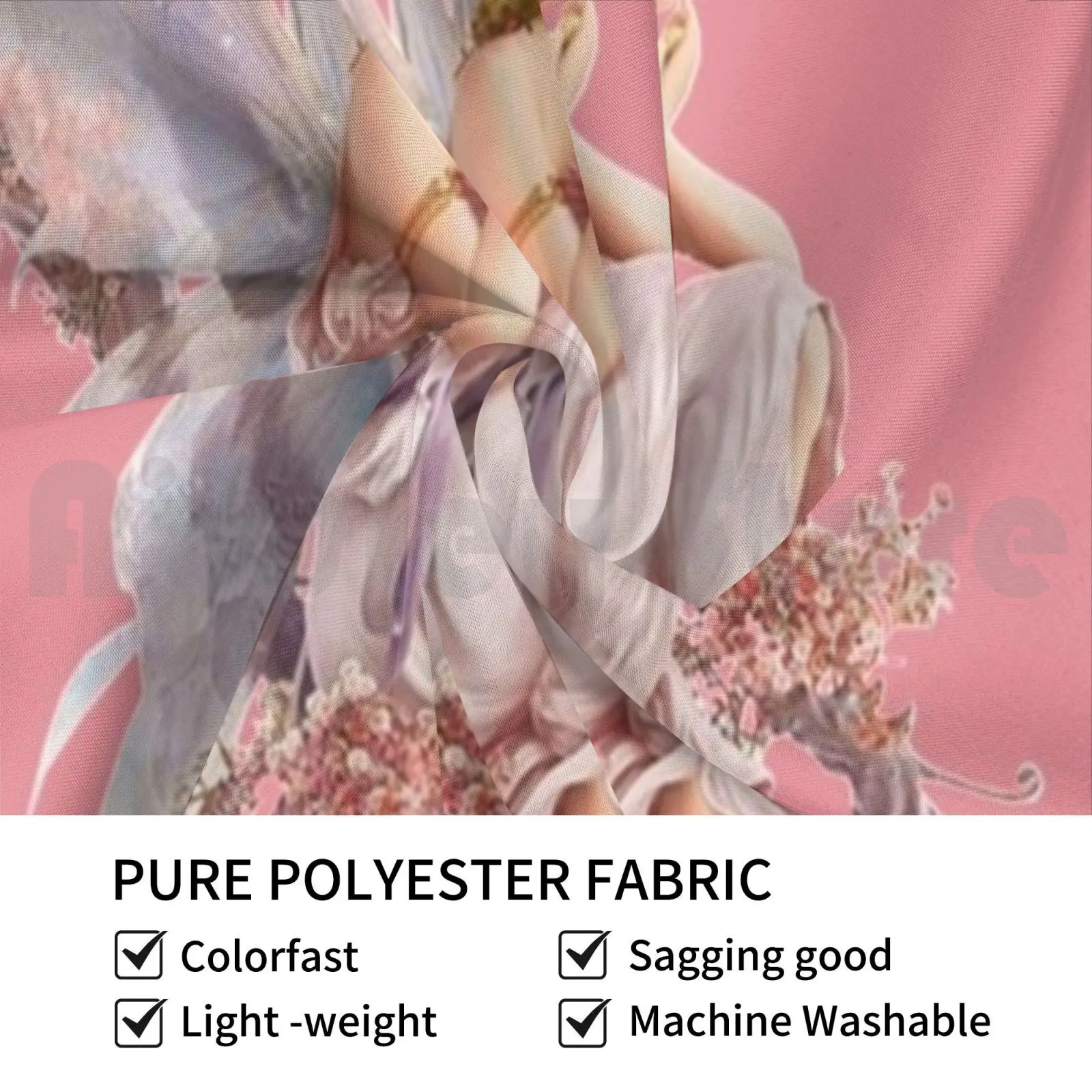 Красивый гобелен с улыбающимся ангелом для гостиной спальни милый Macbook