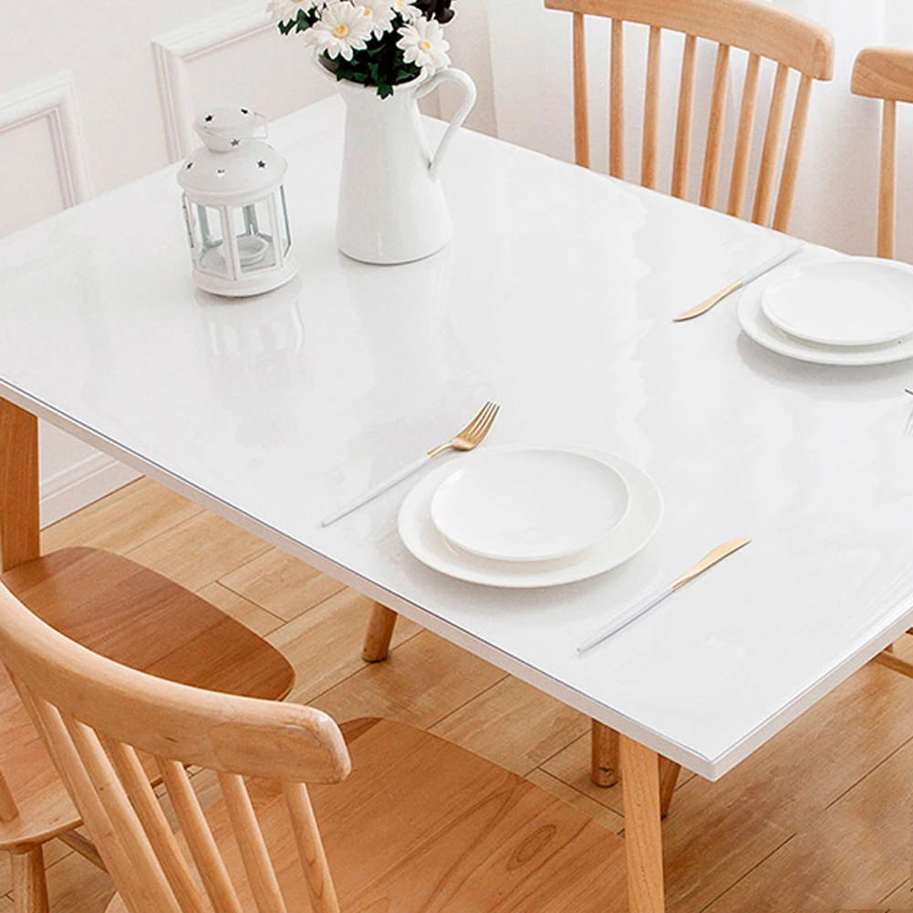 Маслостойкая Скатерть Кухонное ПВХ украшение прозрачная скатерть износостойкий