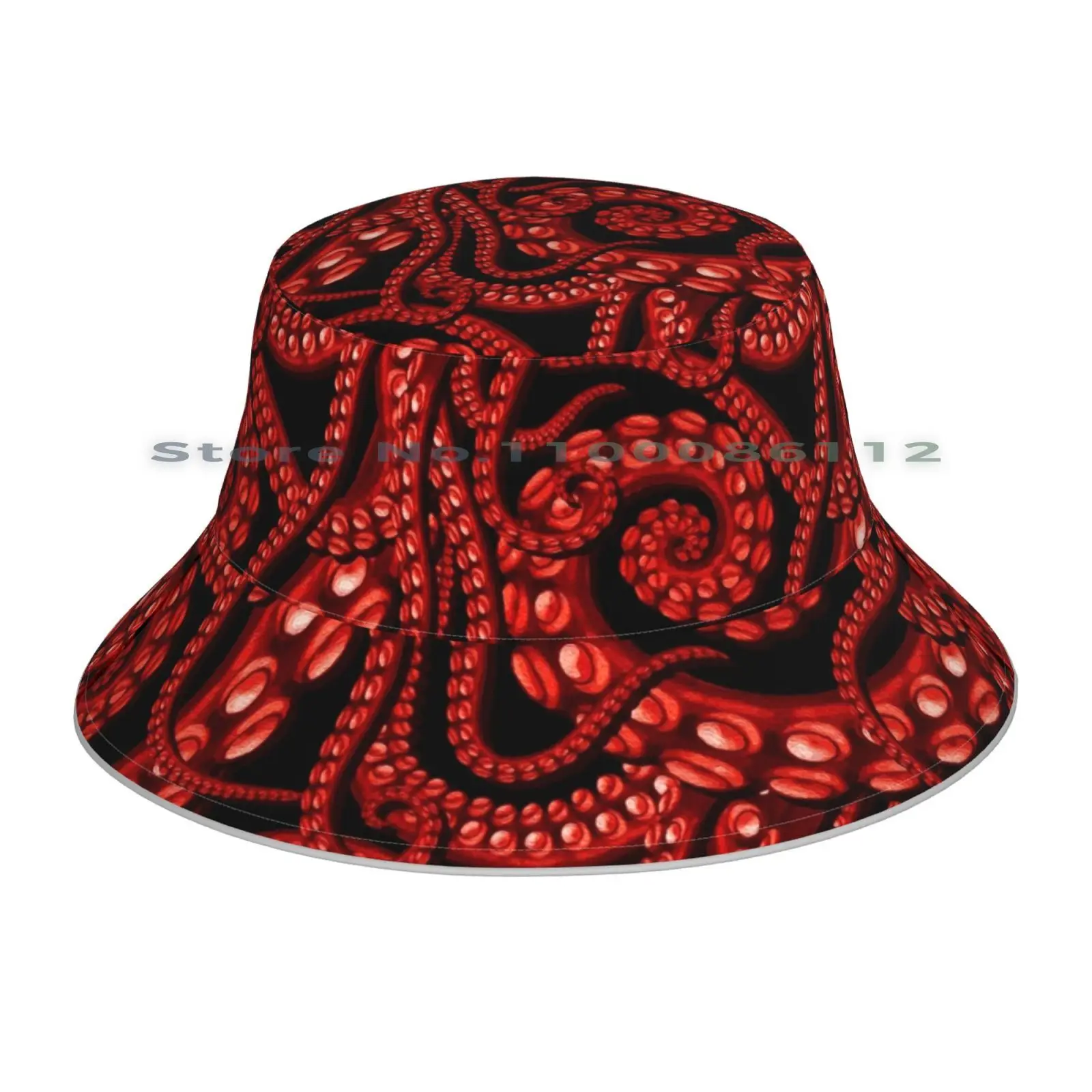 Панама от солнца в красном цвете складная уличная шляпа-иллюстратор