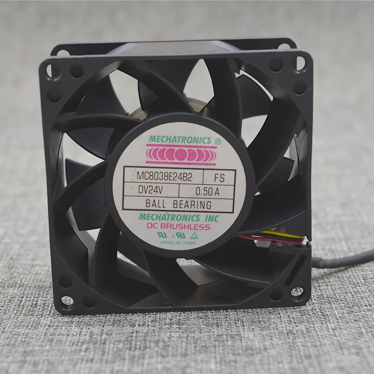 Для Южной Кореи MC8038E24B2 24 В 0.50A 3 линии 8038 8 см 80 V80 V38 инверторный охлаждающий