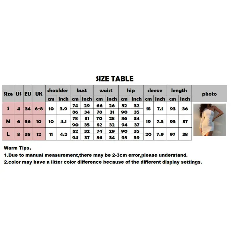 Женское пикантное облегающее мини-платье на одно плечо с длинным рукавом