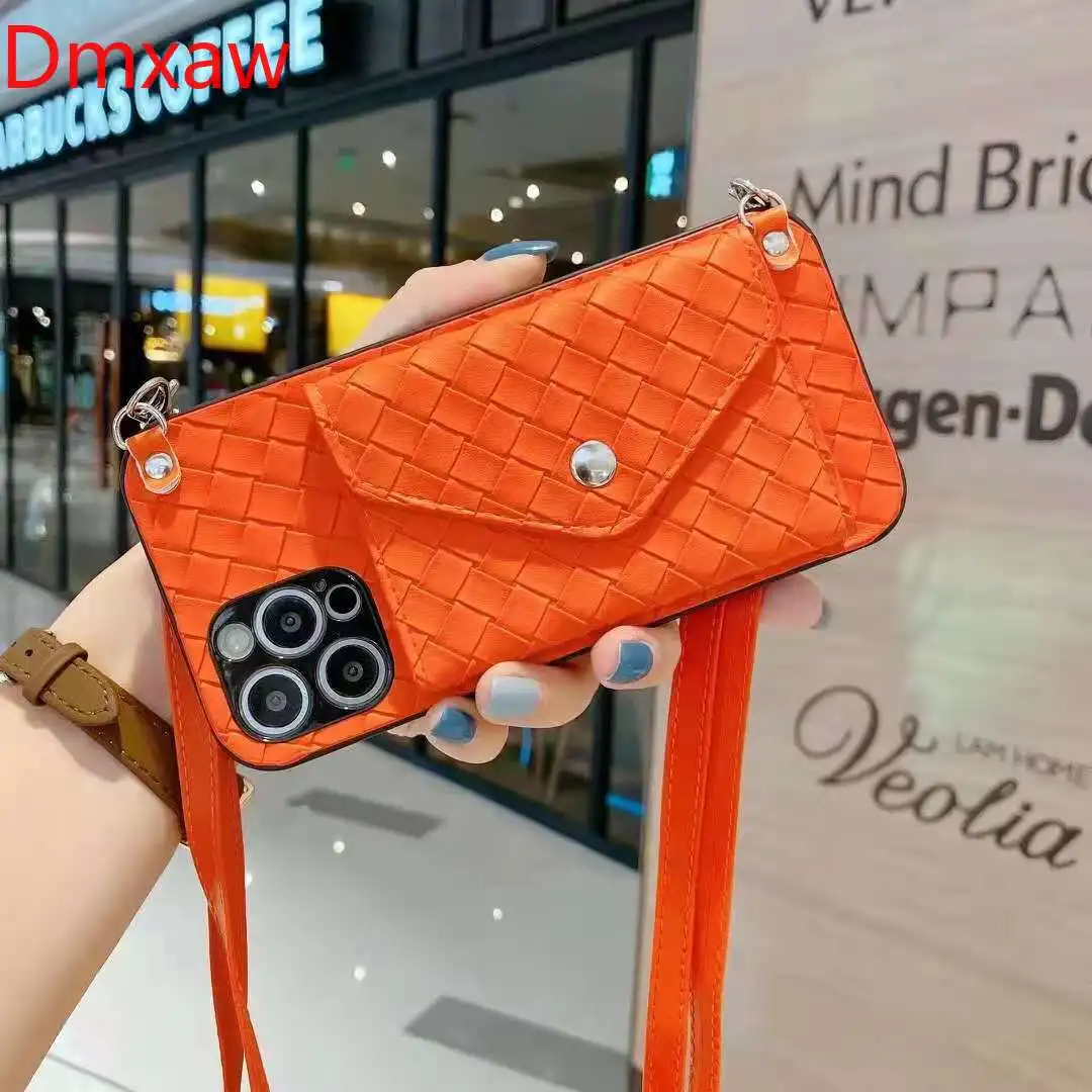 Wallter Phone Case For Xiaomi Redmi 9T 9 9A 9C Note 11 10 Pro 4G 5G 9S 8 7 Max K40 K30 Weave Card Holder Purse Cover | Мобильные