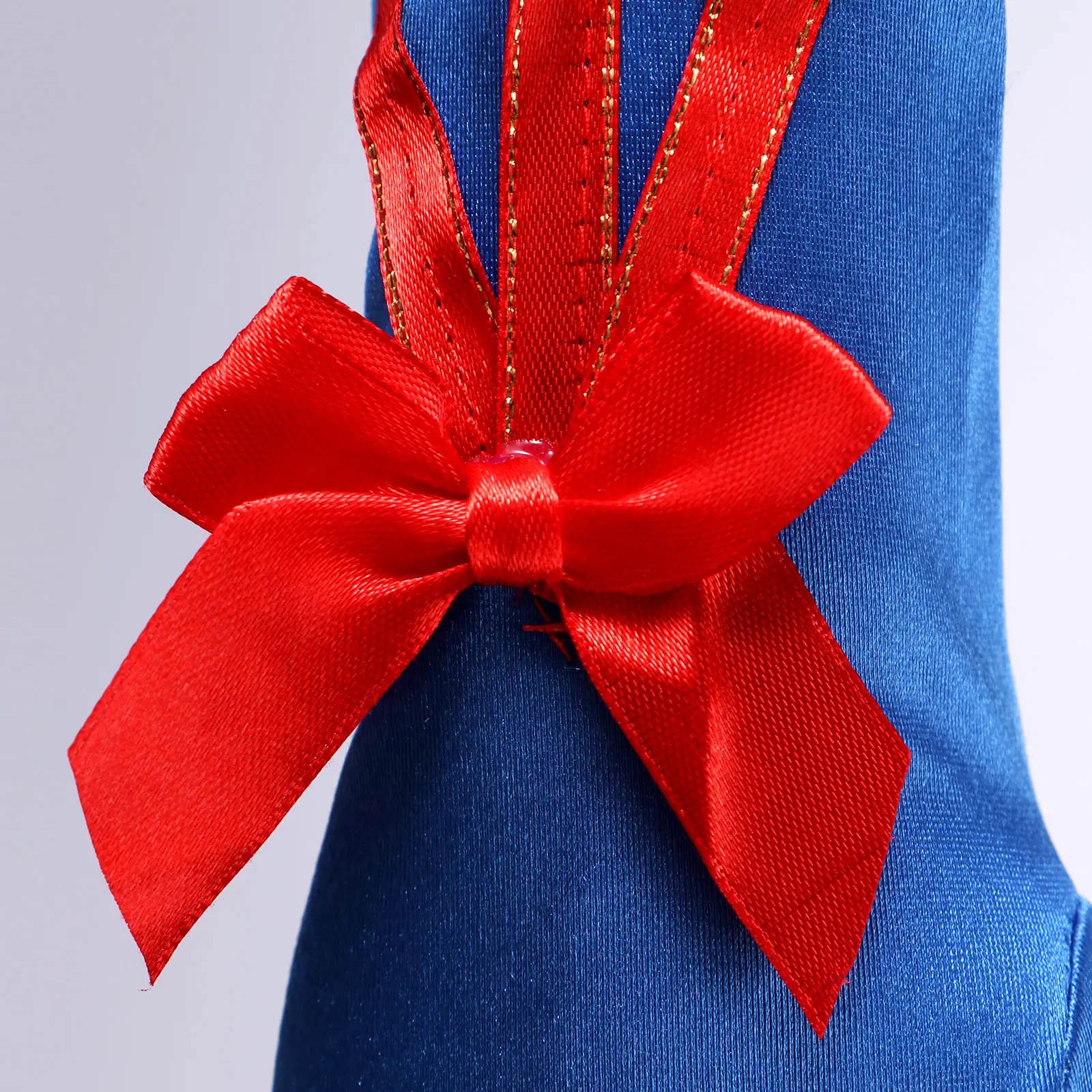 

Long Gloves For Girls Princess Gloves Girl Wedding Dress Glove With Bow Costume Accessory Children Photography Props Satin Glove