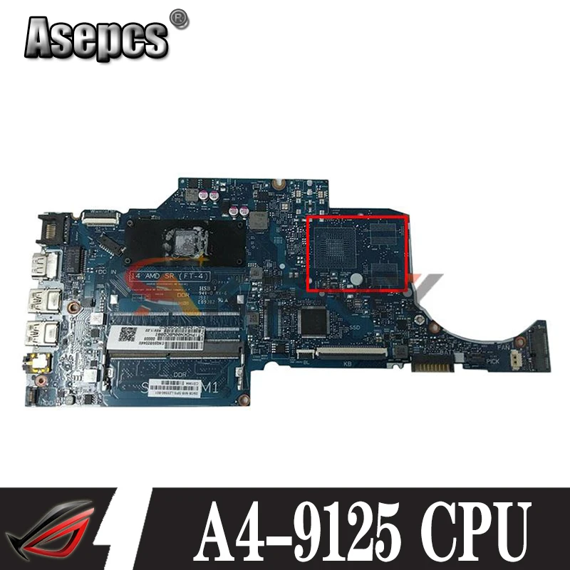 Материнская плата для ноутбука HP 14-CM 14T-CM 245 G7 TPN-I132 6050A2983401-MB-A01 с/A4-9125 CPU DDR4 100%