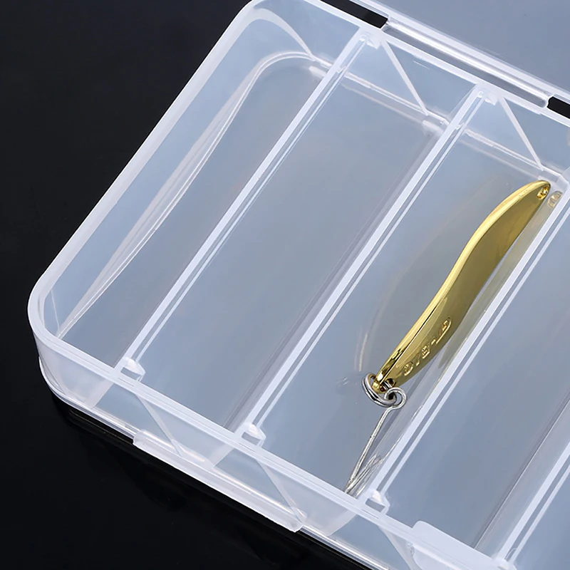 

Fishing Tackle Boxes Storage Fish Lures Hard Cases 14 Compartments Useful Multi-function Fly Double Sided Spinner Plastic