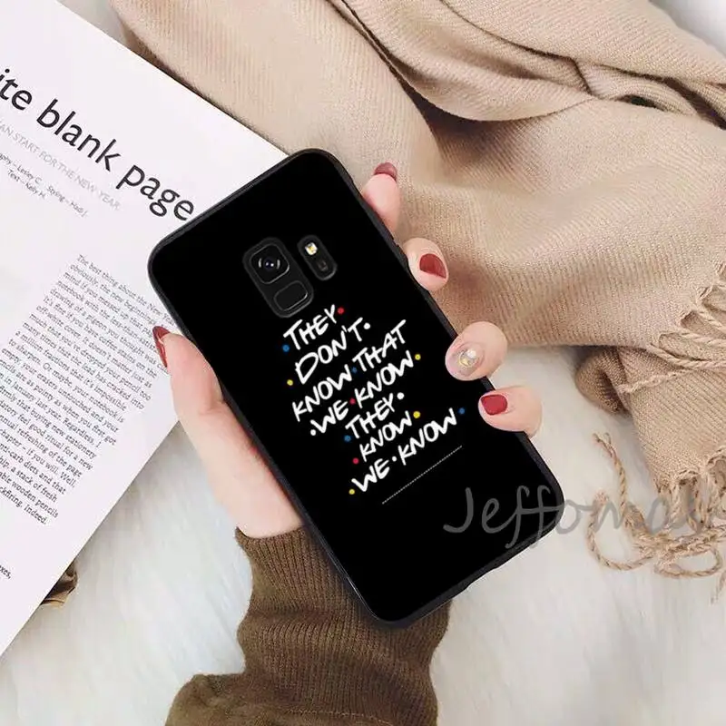 

TV series friends Phone Case For Samsung Galaxy S5 S6 S7 S8 S9 S10 S10e S20 edge plus lite