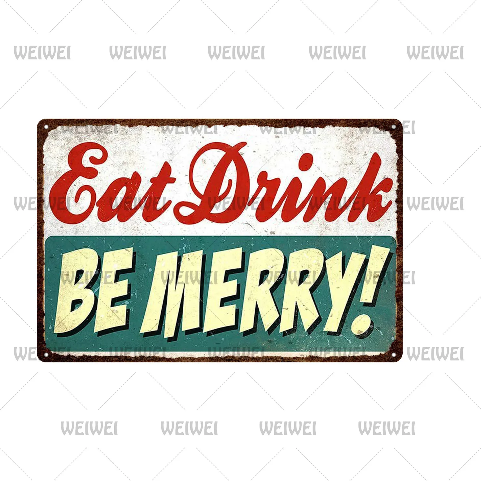 

Fast Food Food Beer Hot Dog Burger Decorative Plaque Art Metal Painting Metal Can Hang Decorative Plaque for Fast Food Restauran