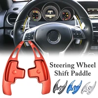 2pcs car steering wheel shift paddle extended for benz w176 w246 w205 w212 w222 c117