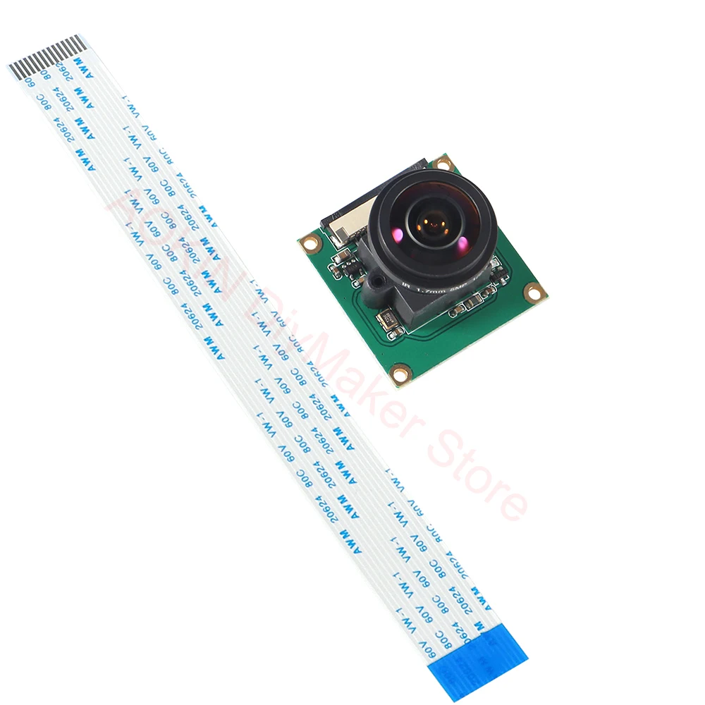 Raspberry Pi Camera Module OV5647 5MP 175 Degree Wide Angle Fisheye Lens Raspberry Pi 4/ 3 Model B Camera Module